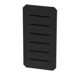 Tradeshow Panel -P2BB-1panel Black 1' X 2' | GOGO Panels