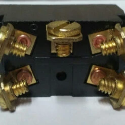 LT-1564-501-012 Carling On-Off-On Red Lit Tip Toggle, Screw Terminals