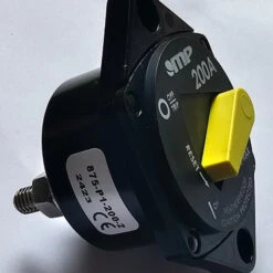 875-P1-200-2 Heavy Duty Marine Grade 200 Amp Circuit Breaker, Switchable Bar Arm