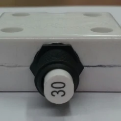 1680-037-300 Push To Reset 30 Amp Circuit Breaker, 3/8-27 Bushing, Spade Terminals, White Button 5 1680-037-300 Push To Reset 30 Amp Circuit Breaker, 3/8-27 Bushing, Spade Terminals, White Button -Eaton shop 30a blk 26224.1618411694