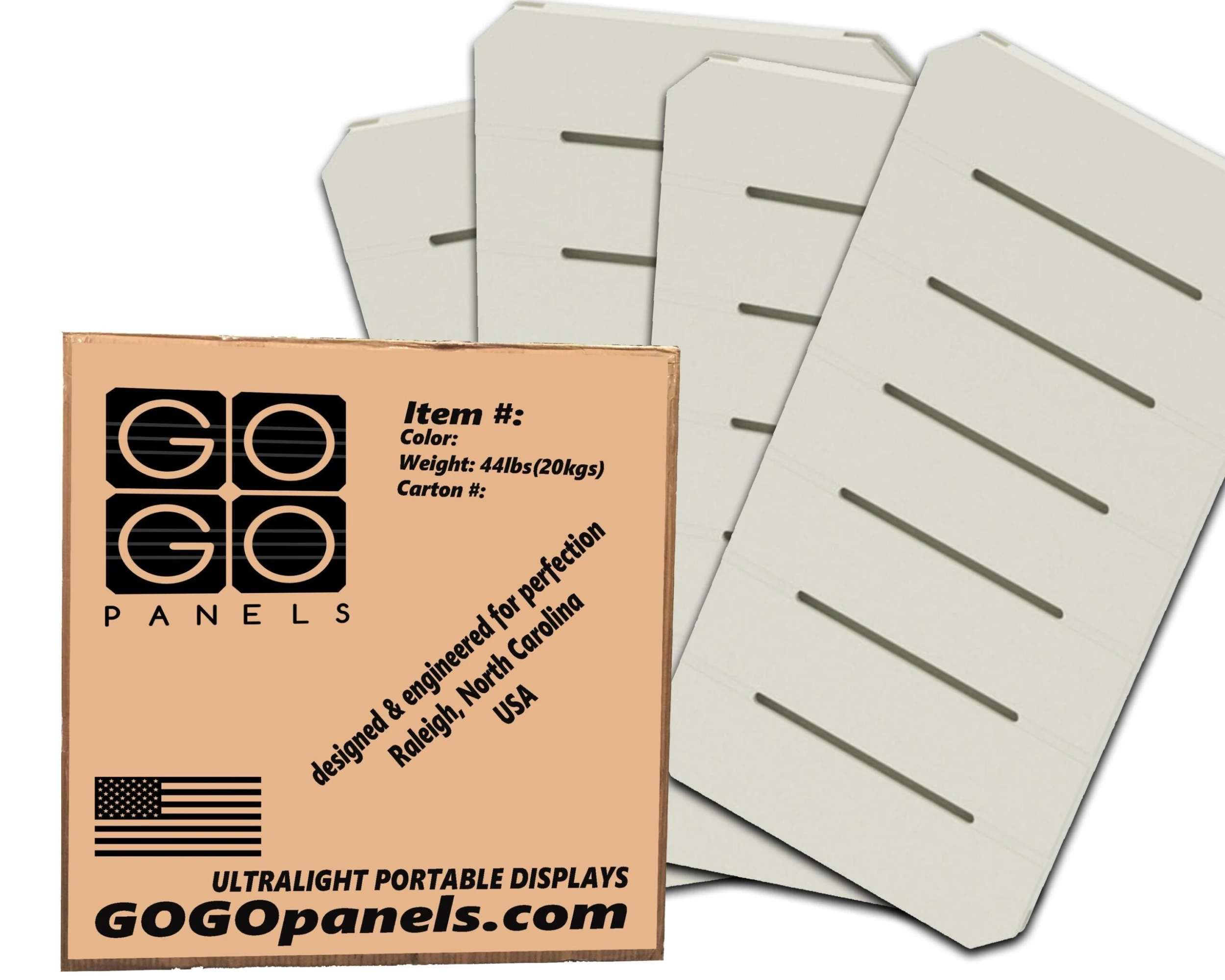 Tradeshow Panel - P2BW-12pk Cream White 2' X 1' | GOGO Panels 1 Tradeshow Panel - P2BW-12pk Cream White 2' X 1' | GOGO Panels