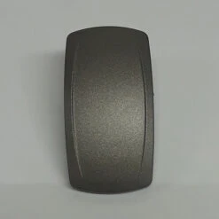 VVPZE00-000 Carling Pewter Laser Etchable Rocker Switch Actuator 468-12184-003