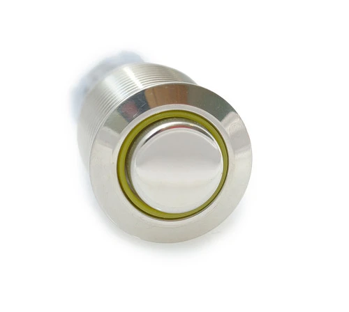 CH2LESY110S 16 Mm Anti Vandal Sealed Latching Push Button Switch, 110 Volt Yellow Lit Ring 1 CH2LESY110S 16 Mm Anti Vandal Sealed Latching Push Button Switch, 110 Volt Yellow Lit Ring