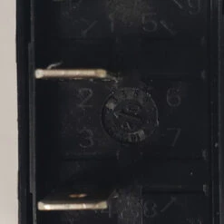 L11D1AX01 Carling L Series Rocker Switch, Raised Bezel, Single Pole, On-Off, Independent Blue Led -Eaton shop l11d1ax01 btm 61504.1624626003