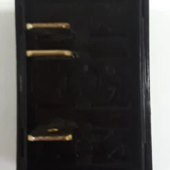 L14B1S001-AZZ00-000 Carling On-On Rocker Switch With No Lamps, Hard Black Actuator -Eaton shop l14 btm 74097.1600692238