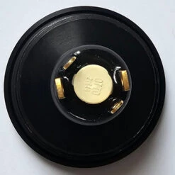 Otto Sealed Illuminated Concave Dome Push Button, Normally Open, 12 Volt Red LED, Hazard Icon -Eaton shop lp30m hazard back 32282.1691437880
