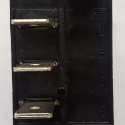 V6D1D66B Carling Rocker Switch, V Series, On-Off-On, Single Pole, Spade Terminals, Two Dependent Lamps -Eaton shop v6d1d66b btm 00233.1618333496