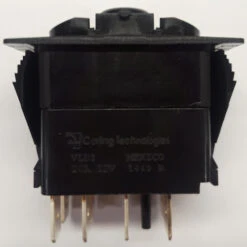 VLD1AT0B-00000-000, Carling Rocker, Independent Super Bright Red Led, Double Momentary