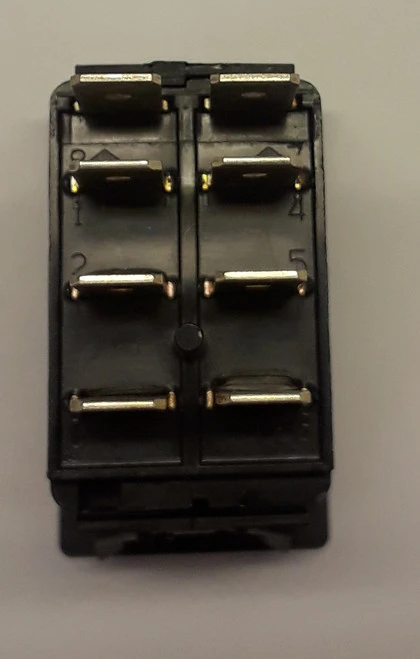 VLD1AT0B-00000-000, Carling Rocker, Independent Super Bright Red Led, Double Momentary 3 VLD1AT0B-00000-000, Carling Rocker, Independent Super Bright Red Led, Double Momentary - Image 3