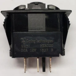 Special Carling V Series Rocker Switch, Double Pole, Triple Throw, On-on-on, DPTT, No Lamps